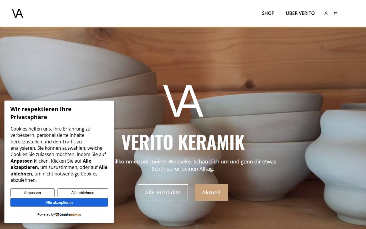 Anteprima del sito: Verito Films GmbH