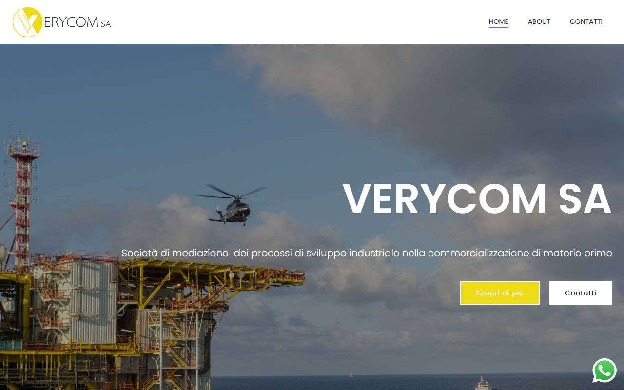 Anteprima del sito: Verycom SA