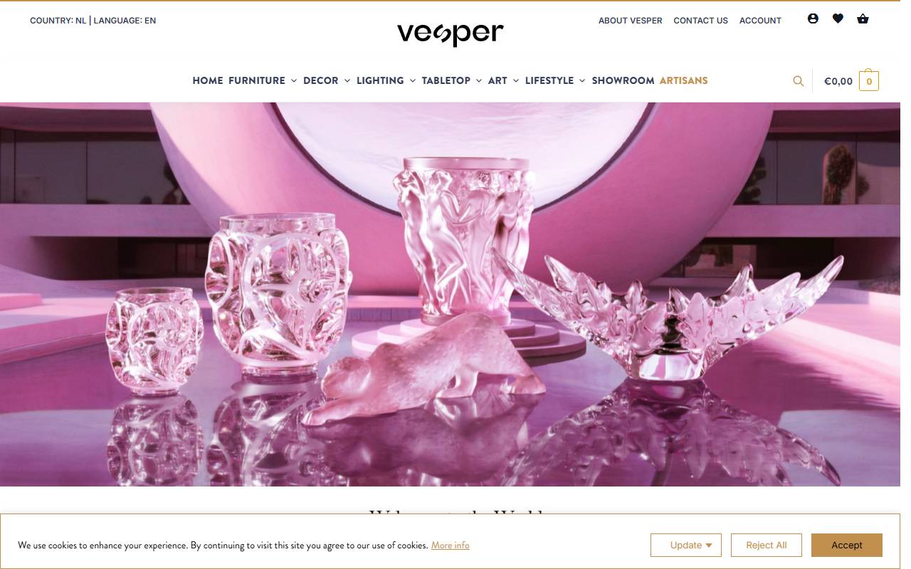 Anteprima del sito: Vesper Trade SA