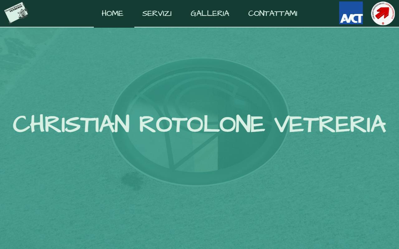 Anteprima del sito: Christian Rotolone
