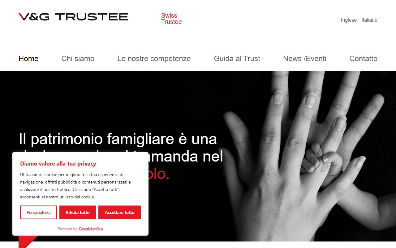 Anteprima del sito: V&G Trustee SA