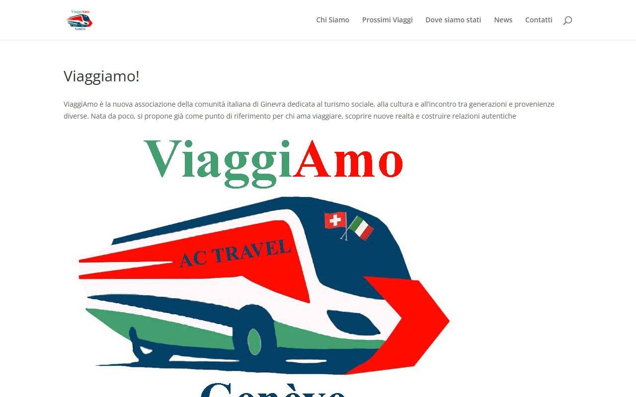 Anteprima del sito: ViaggiAmo Insieme, di Danilo Mocchi