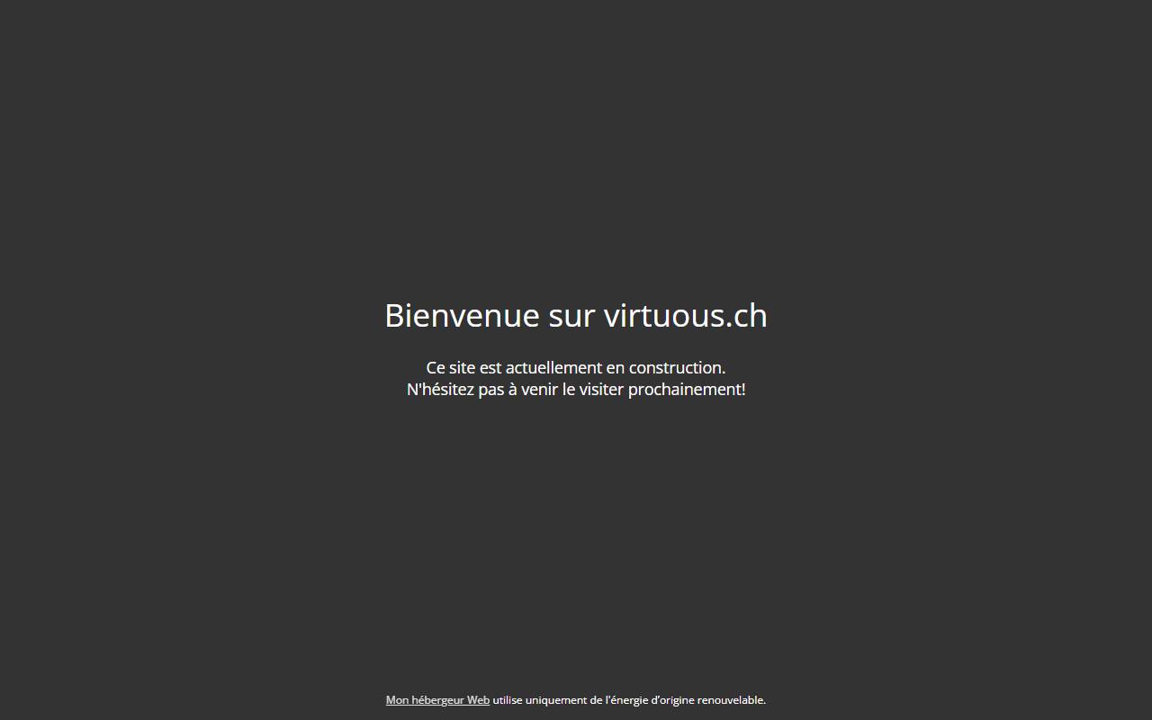 Anteprima del sito: VIRTUOUS CIRCLE SA