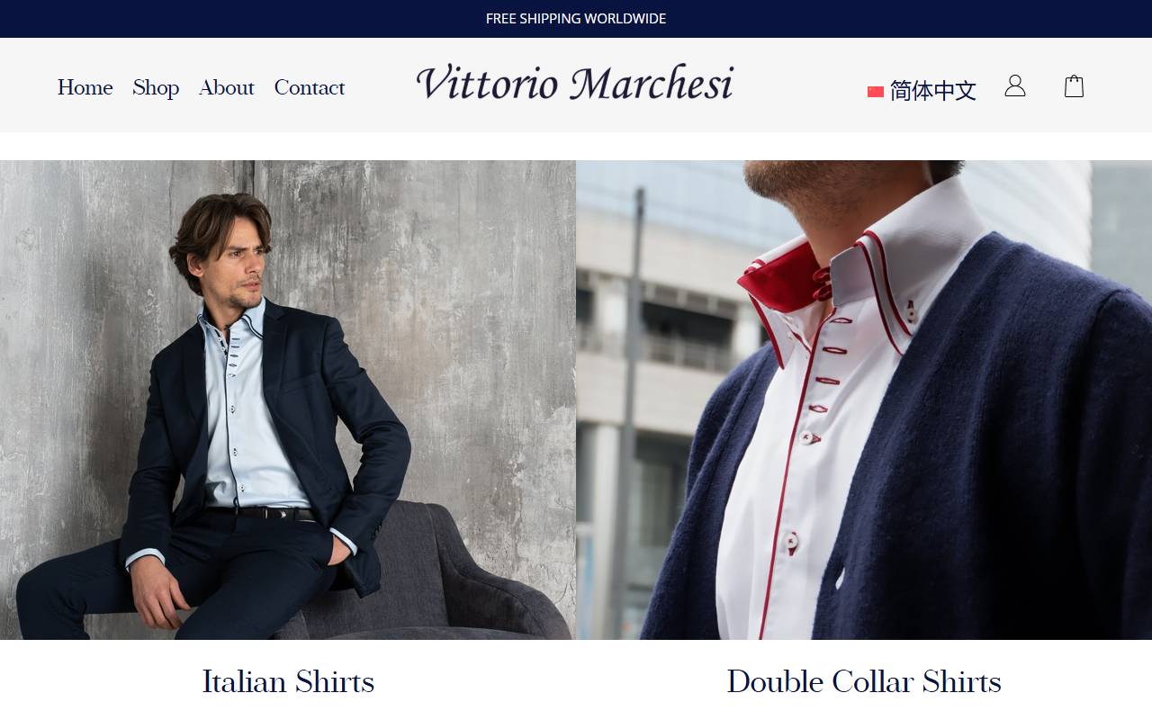 Anteprima del sito: Vittorio Marchesi Brand Diffusion SA