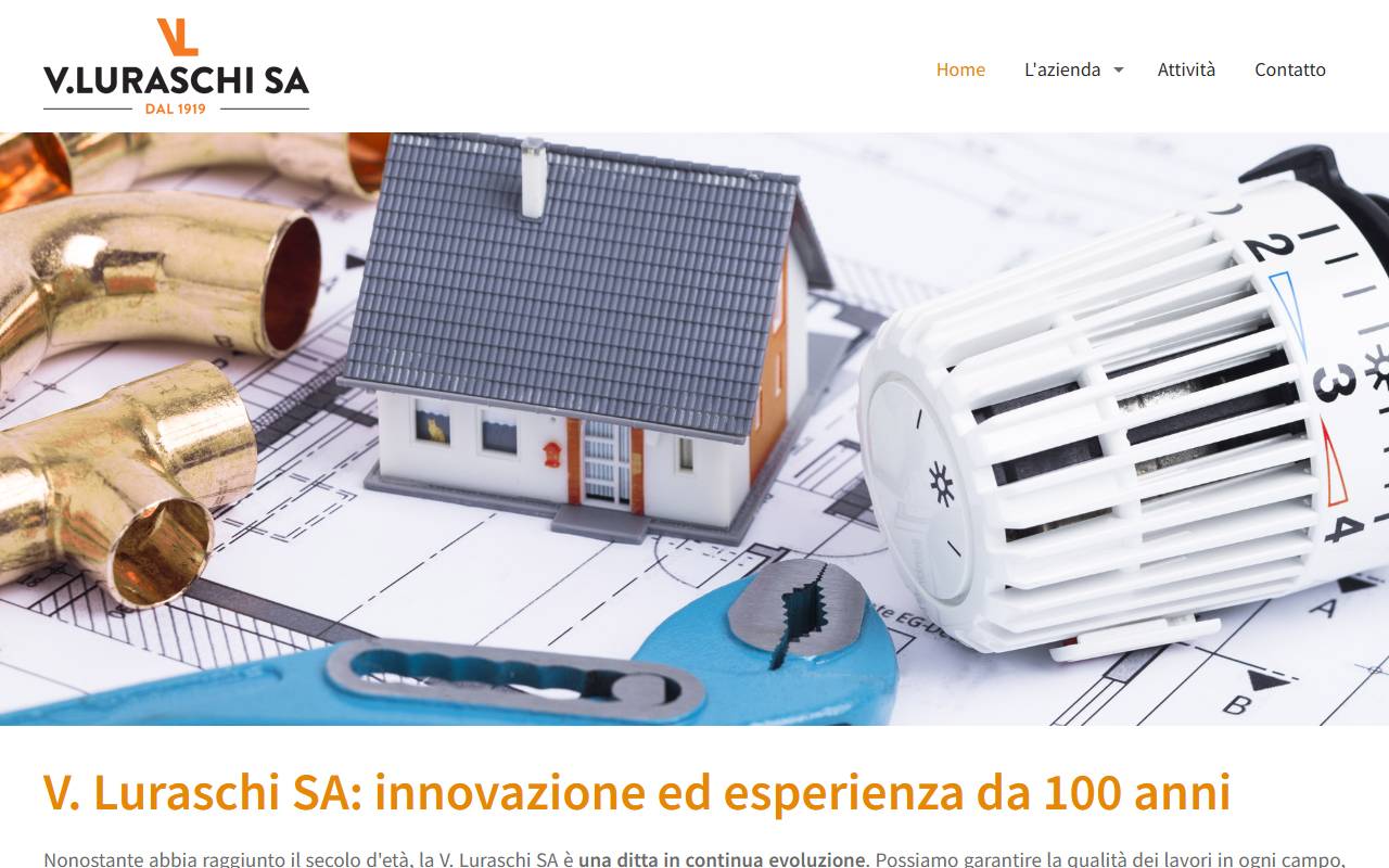 Anteprima del sito: V. LURASCHI SA