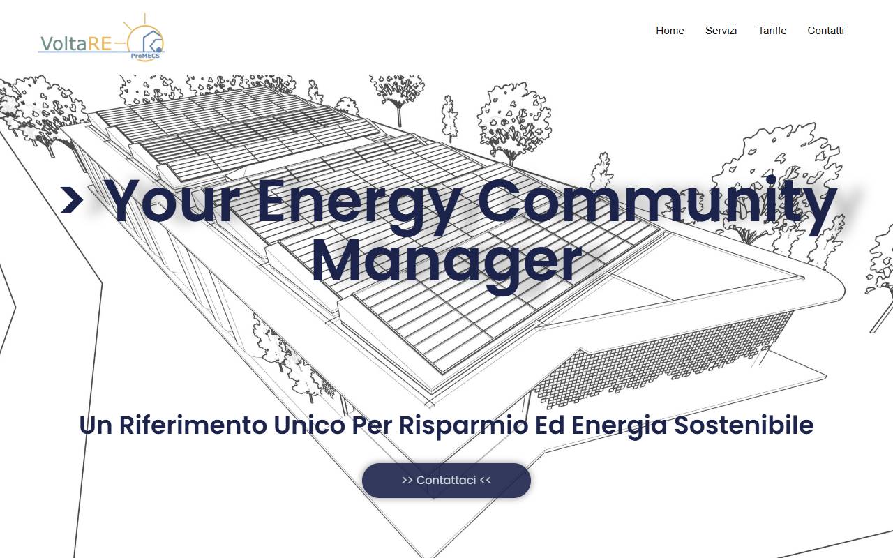 Anteprima del sito: Volta RE SA