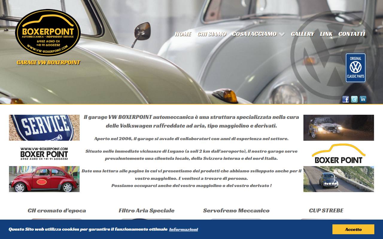 Anteprima del sito: BoxerPoint Automeccanica di Paolo Antognini