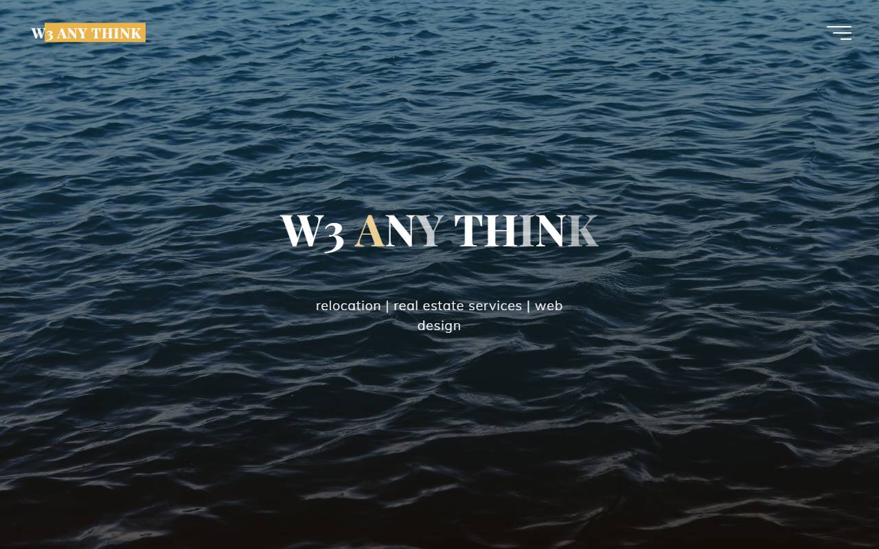 Anteprima del sito: W3 Any Think Sagl