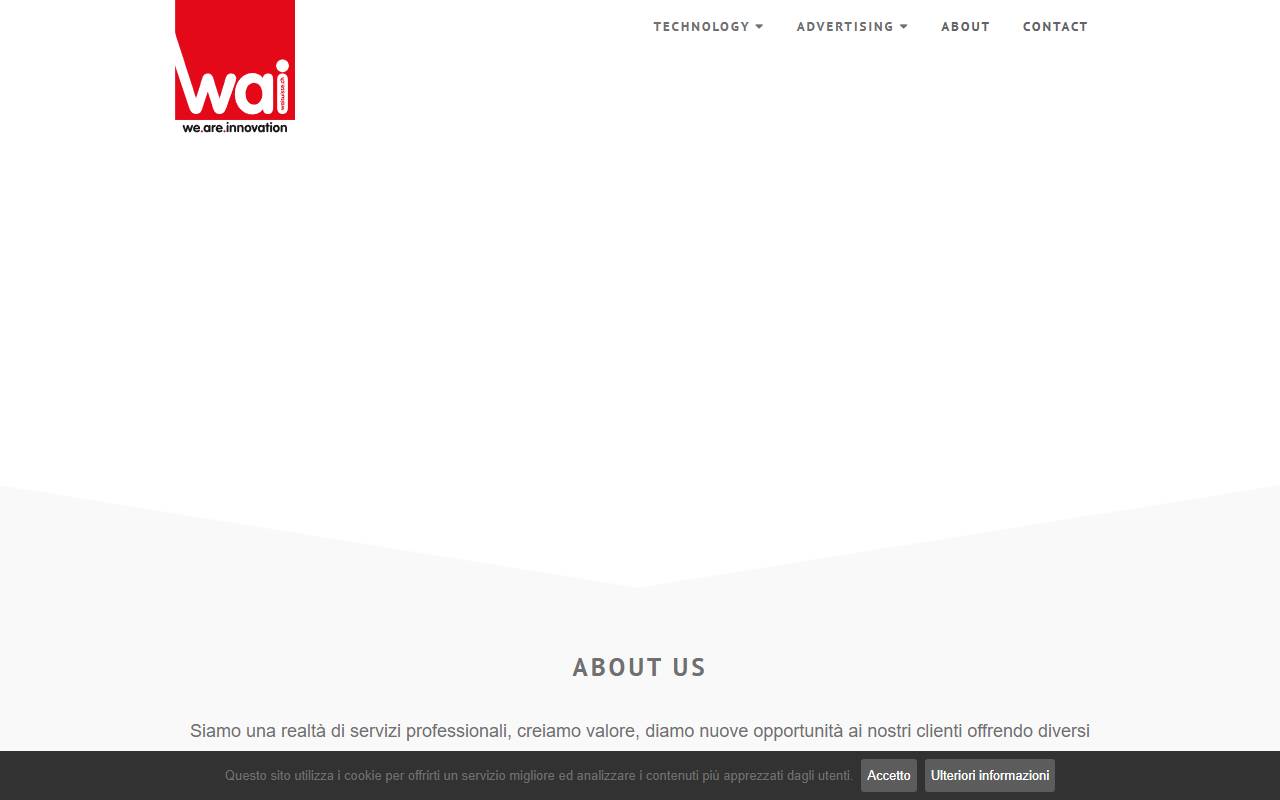 Anteprima del sito: WAI (SUISSE) SAGL