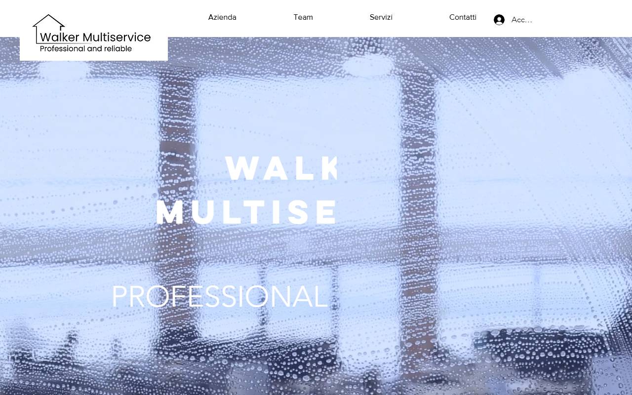 Anteprima del sito: Walker Multiservice Sagl