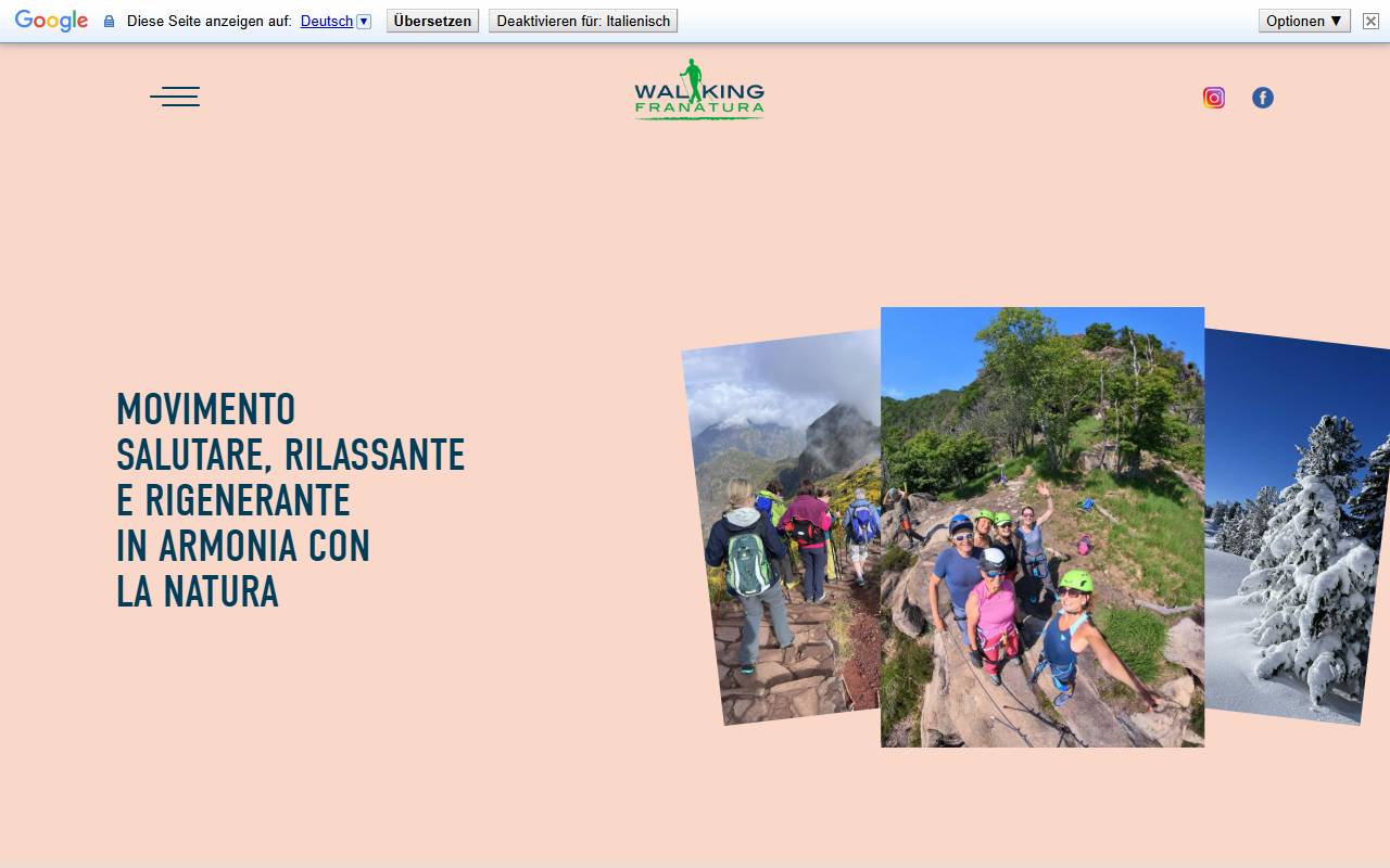 Anteprima del sito: WalkingFraNatura Jurietti
