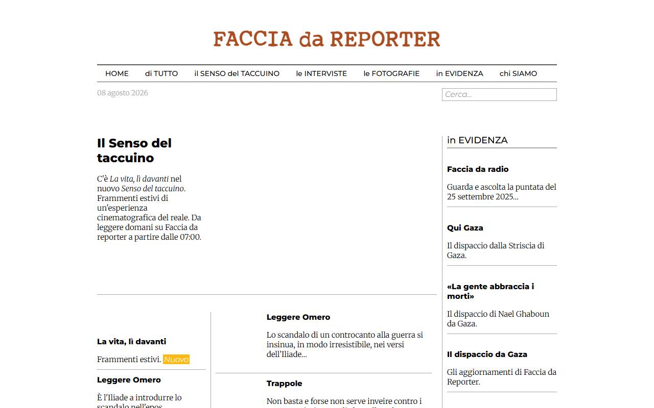 Anteprima del sito: Weast Productions Sagl