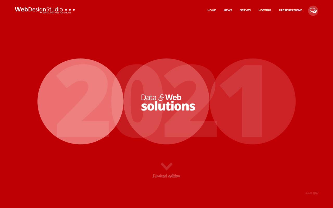 Anteprima del sito: Webdesignstudio di Jemal Gennari