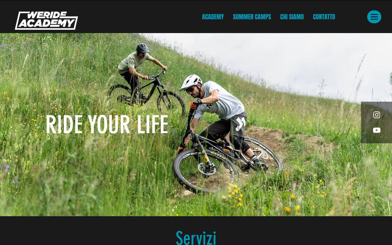 Anteprima del sito: WeRide Academy