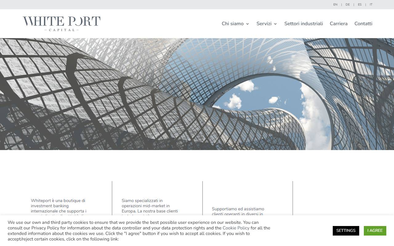 Anteprima del sito: Whiteport Capital SA