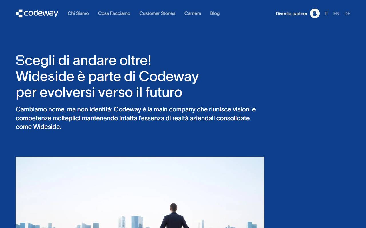 Anteprima del sito: WIDE SIDE SAGL