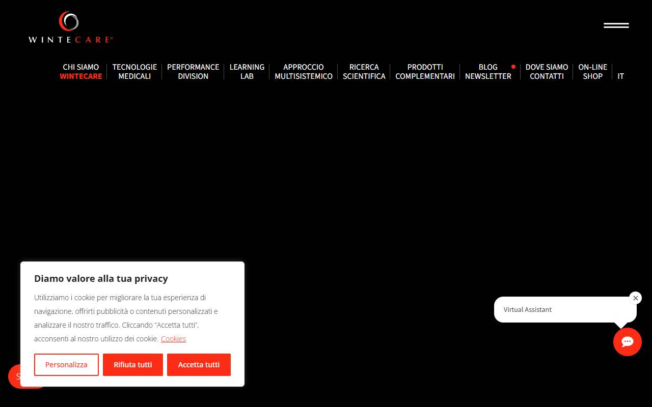 Anteprima del sito: WINTECARE SA