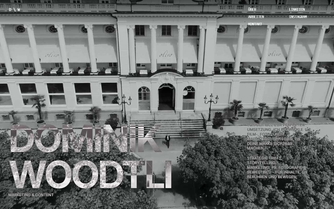 Anteprima del sito: woodtli - marketing & content