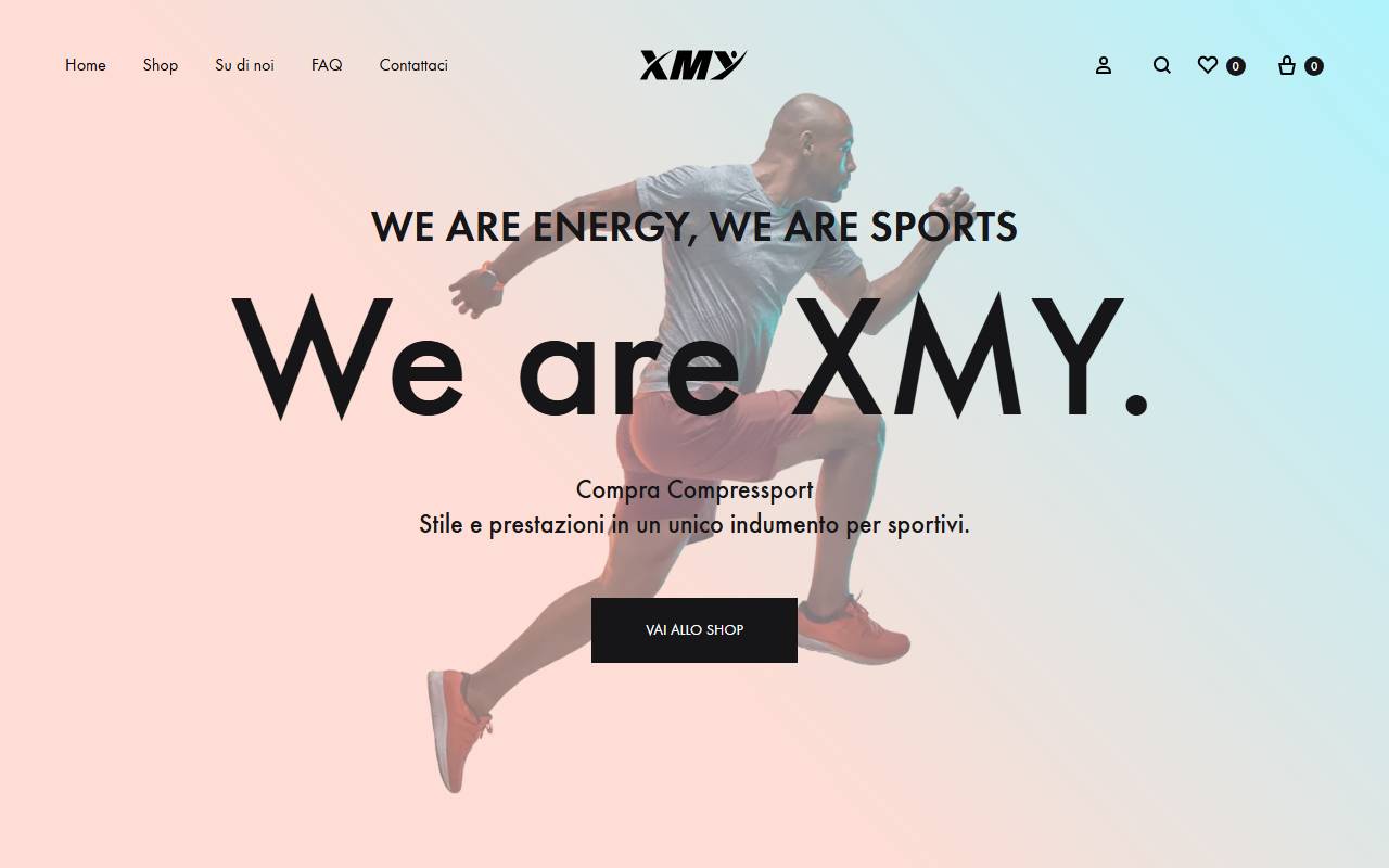 Anteprima del sito: xmy Sagl