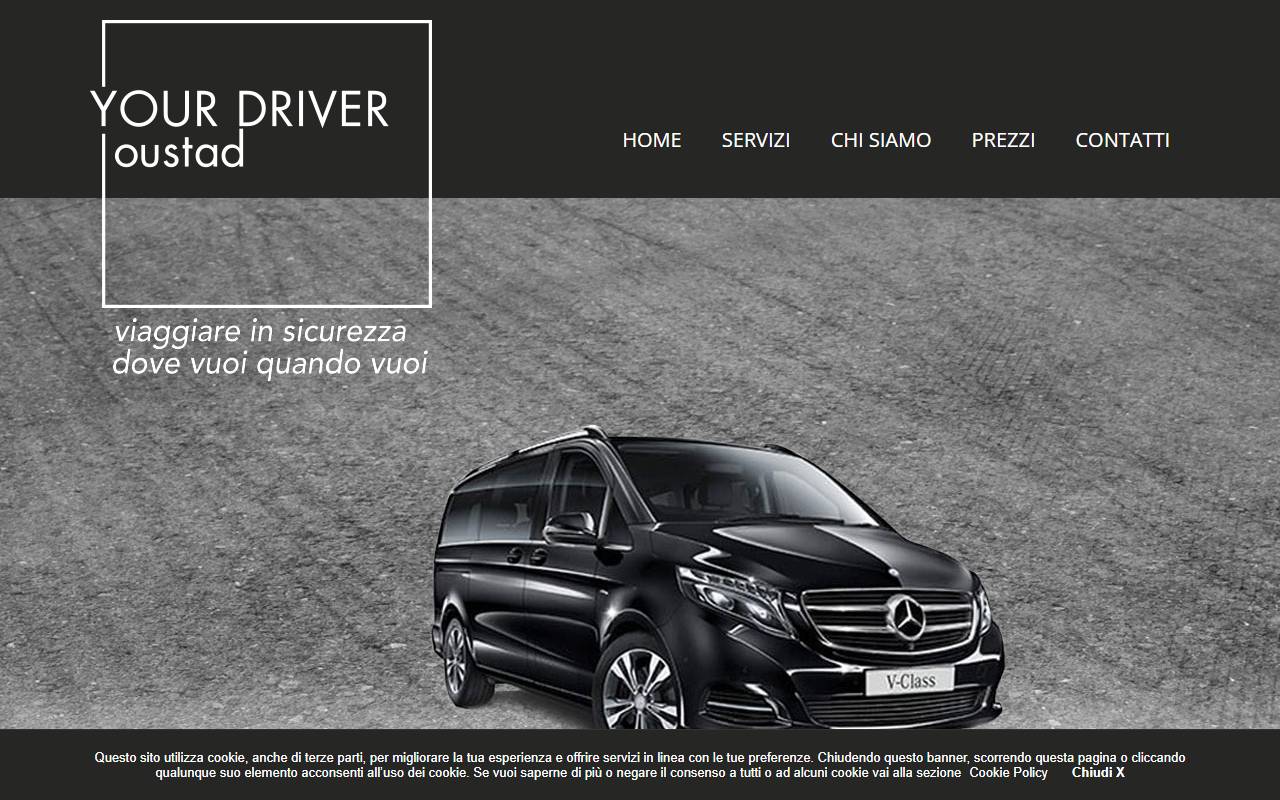 Anteprima del sito: YOUR DRIVER Oustad