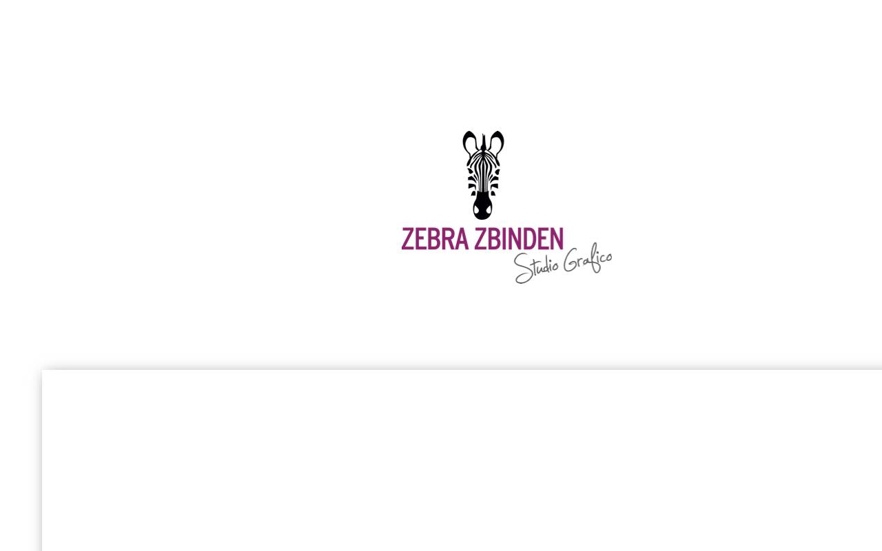 Anteprima del sito: Typo Zebra Zbinden