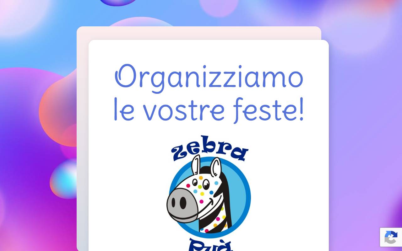 Anteprima del sito: Zebra Puà Sagl