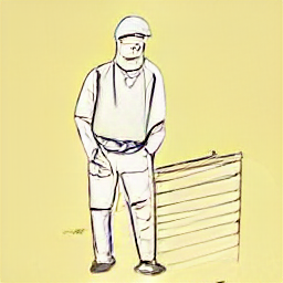 ** "Plasterer at work applying plaster to a wall in a modern building. Sketch-style illustration depicting a plasterer's profession in contemporary construction. #plasterer #construction #building #trades #gipser #reinach #job #work #sketch #illustration"