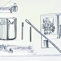 Sketch-style illustration of a plasterer at work in Bern, Switzerland. The image depicts a professional plasterer skillfully applying plaster to a wall, showcasing tools and a modern setting. Ideal for job postings targeting plasterers in the Bern area.