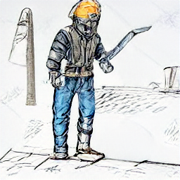 "Maurer in Zurich: Sketch illustration of a bricklayer working on a construction site, showcasing the tools and tasks of a modern-day Maurer in Switzerland. Find your dream job as a bricklayer in Zurich!"