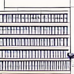 ** "Fassadenisoleur at work in Lucerne, Switzerland. Cartoon illustration depicting a professional applying insulation or stucco to a building facade, highlighting the skills required for this profession in the construction industry."