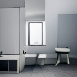 Sketch of a house cleaner in Arisdorf, Switzerland, efficiently cleaning a modern home. Depicts a professional cleaning service or Haushaltshilfe.