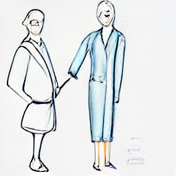 "Part-time waiter/waitress serving food at a modern catered event. Sketch style illustration depicting a flexible job, ideal for students and parents seeking extra income. Weekend work, hospitality, service staff."