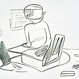 "A researcher working from home in Winterthur, Switzerland, using a laptop to gather data online and complete online forms. Illustration depicting a modern data research job, ideal for part-time work in a flexible setting. #dataresearch #research #winterthur #remotework #parttimejob"