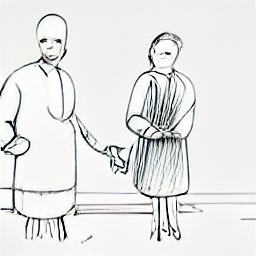 "Sketch illustration of a waiter or waitress working in a modern restaurant setting within a 3-star hotel in Bern, Switzerland, highlighting a service job opportunity in the hospitality industry."