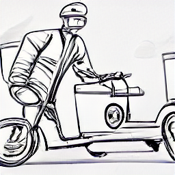 "Pizza delivery driver in Benglen, Switzerland. Sketch style illustration of a courier on a scooter carrying a pizza delivery bag. Part-time evening job opportunity for reliable individuals passionate about deliveries. Pizza delivery service, scooter delivery, courier job, Benglen, Switzerland."
