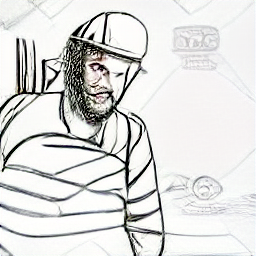 "Muratore a Berna: Illustrazione in stile schizzo di un muratore moderno al lavoro su un cantiere a Berna, con strumenti e abbigliamento da lavoro, sullo sfondo edifici contemporanei. Lavoro, edilizia, muratura, Berna, Svizzera."