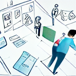 ** "Financial Consultant Coaching: Sketch illustration depicting a modern financial advisor coaching a team, showcasing positive energy, personal development, and innovative financial solutions. Ideal for freelance, part-time, and remote work opportunities in Switzerland."