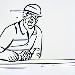 "Gipser at work, Sketch style illustration. Plasterer applying plaster to a wall or ceiling with tools like a trowel and level. Modern construction or renovation site. Find plastering jobs in Liesberg."