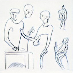 "Fisioterapista a Zurigo: illustrazione in stile schizzo di un fisioterapista che lavora con un paziente in una clinica moderna e accogliente. Rappresenta l'opportunità di lavoro in fisioterapia a Zurigo, offrendo un ambiente professionale e dinamico per i professionisti del settore."