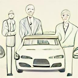 "Sketch illustration of a successful entrepreneur in the health and wellness industry. Image depicts a modern professional, potentially a network marketer, achieving financial freedom and enjoying a luxurious lifestyle. This includes a company car, travel, and personal growth. Ideal for business opportunities, MLM, and entrepreneurship."