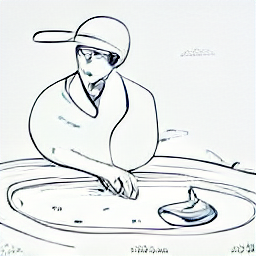 "Medical Masseuse in a modern spa, giving a massage. Sketch style illustration showcasing the professional and caring nature of the job. Part-time opportunity available."