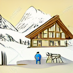 "Assistente domestico/a a Engelberg: Illustrazione in stile schizzo di una donna sorridente che svolge attività di pulizia in una casa moderna di Engelberg. Lavoro part-time flessibile, assistenza domestica, pulizie, lavaggio, stiratura, cucina, cura di persone e animali. Lavoro domestico Engelberg Svizzera."