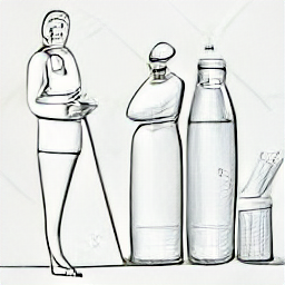 "Cleaning job opportunity. Sketch illustration of a cleaning professional, using supplies and equipment in a contemporary setting. Part-time flexible job with driving license required. Find cleaning jobs today."