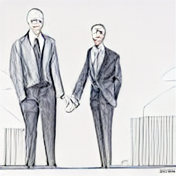 "Real estate agent showing property listing on tablet, sketch style illustration. Invest in real estate without capital, opportunity for individuals with steady income in Switzerland, Austria, or Germany. Financial future, real estate investment, property agent."