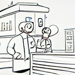 "Illustrazione di un/a collaboratore/trice Shell Migrolino a Baden, Svizzera, che serve un cliente al banco del negozio di alimentari di una stazione di servizio. Lavoro a tempo pieno con orari flessibili, assistenza clienti, gestione cassa e preparazione di prodotti alimentari. Lavoro in team, flessibilità e resistenza allo stress richieste."