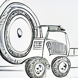 "Gommista esperto: Manutenzione pneumatici per macchine industriali. Illustrazione di un gommista che lavora su un pneumatico di una pala gommata o escavatore in un cantiere o ambiente industriale. Lavoro, gomme, meccanico, industria, cantiere."