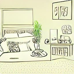 "A sketch-style illustration depicting a modern housekeeper in a living room, showcasing her cleaning duties. The image highlights the professional and reliable nature of the housekeeper role in a contemporary household."