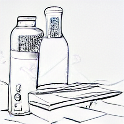 "A cleaner in a modern office environment, shown in a sketch-style illustration. They are holding a spray bottle and a cleaning cloth, showcasing their profession. The image depicts a sense of professionalism and efficiency, highlighting the importance of cleaning services in today's world."