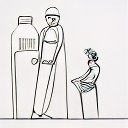 "Cleaning lady, housekeeper, cleaning service, domestic worker, part-time job, Säuliamt, Zurich, Switzerland. A sketch style illustration of a cleaning professional in a modern home, showcasing the tools of the trade and a clean and tidy atmosphere."