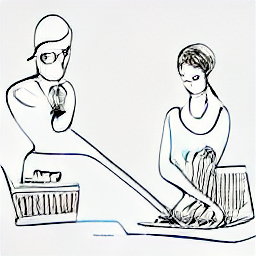 "A cleaning lady at work, sketch-style illustration. A woman with cleaning supplies in a modern living room, representing cleaning services and jobs. Cleaning lady, cleaning job, maid service, house cleaning."